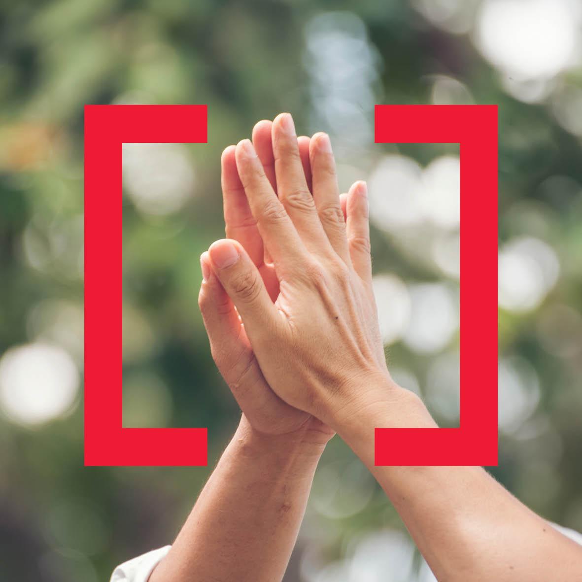 raised hand